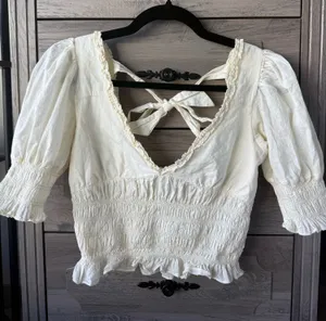 Boutique top White Size M thumbnail 1