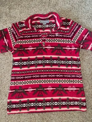 Women’s Ariat Thunderbird Serape Fleece Pullover thumbnail 1