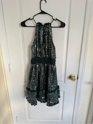 Anthropologie Somerset Shine Mini Halter Dress thumbnail 5