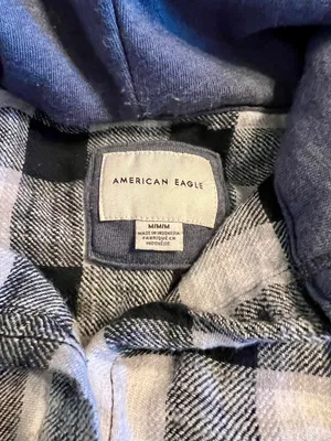 American Eagle Crop Flannel thumbnail 2