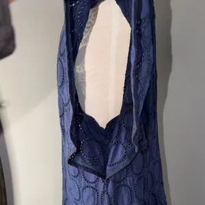 J. Crew 100% Cotton Navy Mini Dress thumbnail 6
