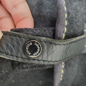 Lululemon Athletica Lucky Wool Charcoal Gray Neon XL Tote Bag thumbnail 6