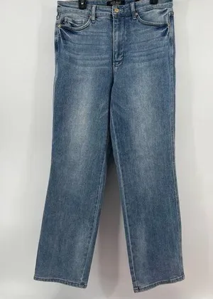 Judy blue size 32 straight jeans thumbnail 1