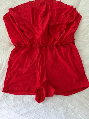 Red Active Flowy Skirt thumbnail 2