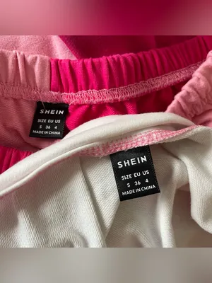 SHEIN Colorblock Cami Top & Shorts, White/Pink, Size S, EUC thumbnail 12
