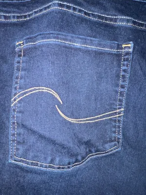 Signature by Levi Strauss Women’s Plus Size Skinny Jeans in Dark Indigo thumbnail 4