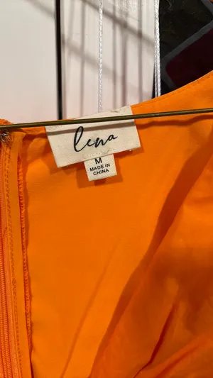 Lena dress Orange Size M thumbnail 2