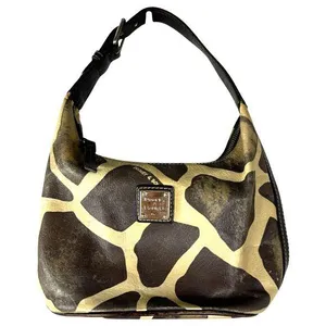 Dooney & Bourke Giraffe Print Belt Strap Shoulder Bag thumbnail 1
