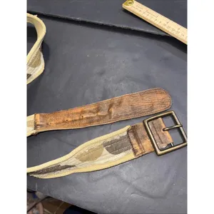 Vintage Old‎ Navy Camo Cargo Leather BOHO Hippie Skater Streetwear Y2K Belt thumbnail 15
