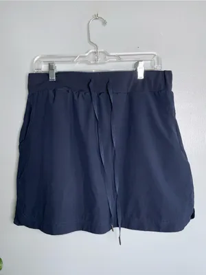 Westbound Navy Pull‑Tie Skort With Pockets Large thumbnail 2