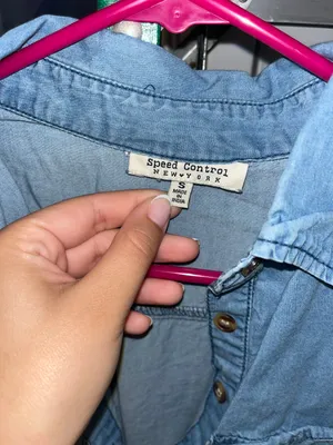 Speed Control Denim Dress thumbnail 2