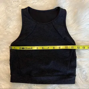 JoyLab High Neck Brushed Jersey Bra Workout Crop Top Size Extra Small thumbnail 4