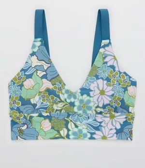 Offline by Aerie Real Me Ballet Back Sports Bra Size Small thumbnail 1