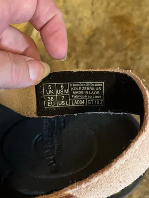 NWOT Dr. Martens Kole Suede Sandals sz 6M/7L thumbnail 4