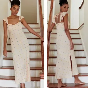 By‎ Anthropologie Scallop Baby Midi Dress thumbnail 2