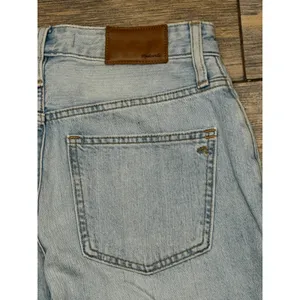 Madewell The Curvy Perfect‎ Vintage Jean Light Wash High Rise Mom Cotton Size 26 thumbnail 12