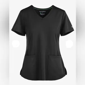 HH Works by Healing Hands Black Scrub Tops thumbnail 4