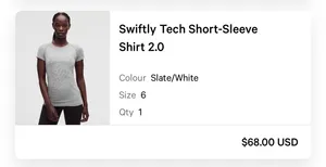Lululemon Swiftly Tech Short Sleeve 2.0 thumbnail 4