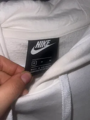 Nike White Hoodie thumbnail 4