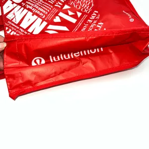 Lululemon Athletica Vibrant Red Carryall thumbnail 4