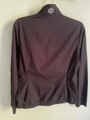 Puma Black Full-Zip Utility Jacket Windbreaker thumbnail 2