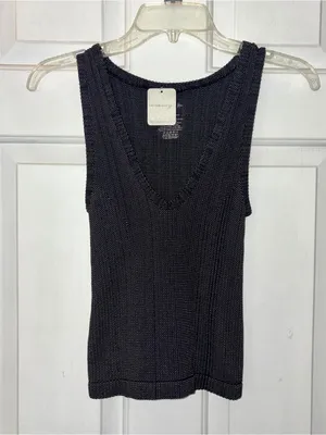 NWT Free People Intimately Clean Slate Tank in Black thumbnail 3