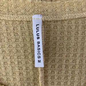 Lulus Basics Yellow Top Medium Long‎ Sleeve Cozy Essential thumbnail 4