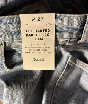 Madewell Barrel Jeans thumbnail 6