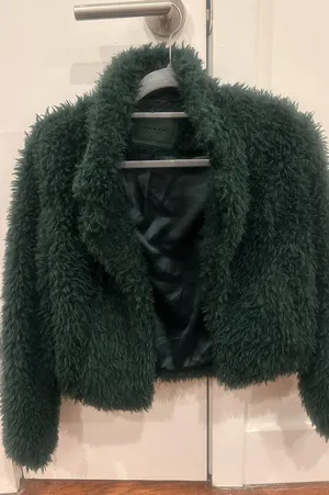 Green Fur Coat Nordstrom thumbnail 1