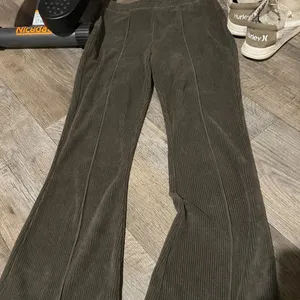 Aerie green‎ ribbed wide leg pants size XS thumbnail 4