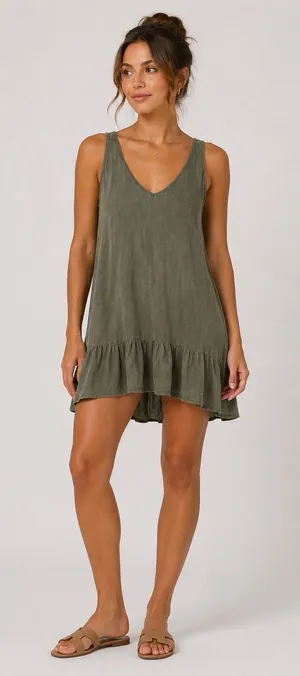 Anthropologie Braeve Green Tank Top Small Textured Knit Sleeveless thumbnail 1
