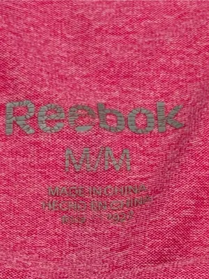 Reebok 1/4 Zip-Up Top Women’s Size Medium Pink Long Sleeve Compression Top thumbnail 6