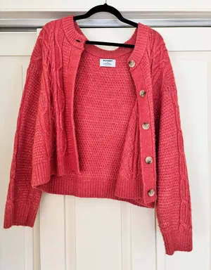 Old Navy Cableknit Cardigan thumbnail 1
