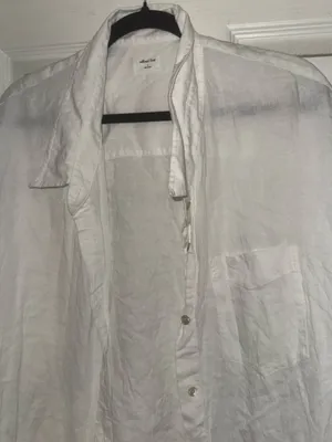Aritzia Brand New Wilfred Free oversized White Long Sleeve Shirt Size Large thumbnail 4