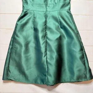 NWT - Alfred Sung - Women’s Hunter Green Cap Sleeve Cocktail Dress - Size 12 thumbnail 6