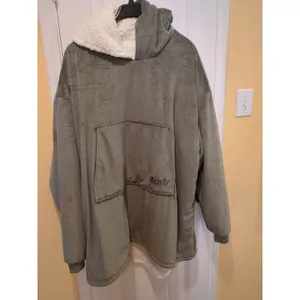 The Comfy Blanket Sweatshirt with Hoodie - Gray thumbnail 4
