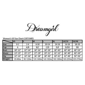 NEW Dreamgirl Seductive Little Red Riding Hood Costume Size Medium thumbnail 3