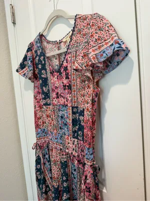 MATILDA JANE The Wildlife Patchwork Maxi Dress Perfectly Floral Boho S‎ thumbnail 10