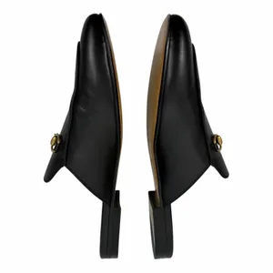 Gucci Princetown Horsebit Slipper Mules Black Leather Size 41.5 thumbnail 6