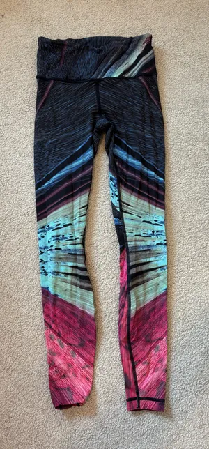 Colorful Lululemon Leggings thumbnail 1
