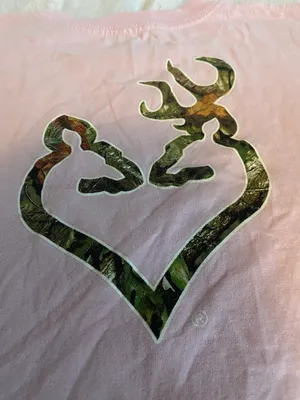 Browning pink camo Tshirt thumbnail 5