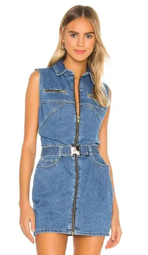 Bardot Donatella Denim Dress thumbnail 1