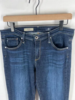 AG Adriano Goldschmied The Angel Boot Cut Jeans Dark Wash Size 30R thumbnail 3