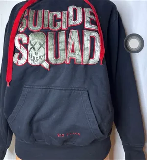 Suicide squad hoodie Black thumbnail 2