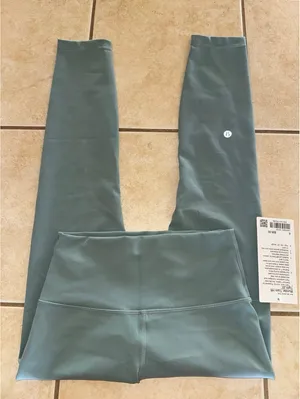 Lululemon Wunder Train High Rise 25” Misty Glade Size 6 NWT thumbnail 1