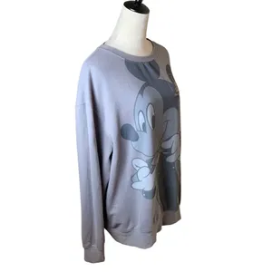 Disney Parks Mickey‎ Mouse Magic Kingdom Gray Sweatshirt XL | Neutral Crewneck thumbnail 4