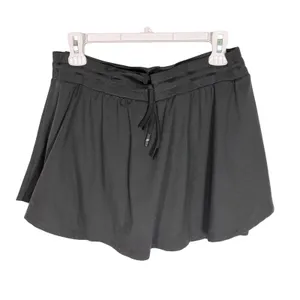Fabletics Black Cloud‎ Jersey Flounce Skirt Skort with Pockets Womens Large XL thumbnail 4