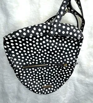 Kate Spade Laurel Way Printed Sammi Backpack Black Musical Dot thumbnail 1