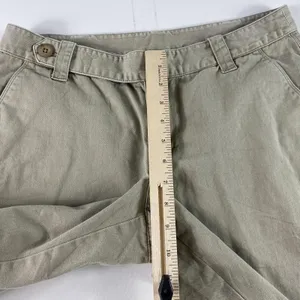 North Face Shorts Womens 10 Khaki Beige Outdoor Hiking Cotton Casual Pockets thumbnail 4