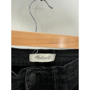 Madewell Bennett Black Wash Roadtripper Jeans‎ Viscose Cotton Womens Size 28 thumbnail 7